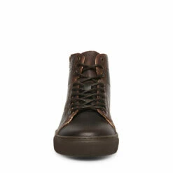 Best reviews of 👍 SteveMadden SLASH BROWN LEATHER 👍 -Steve Madden Shoes For Men Sales STEVEMADDEN SHOES SLASH BROWN LEATHER FRONT
