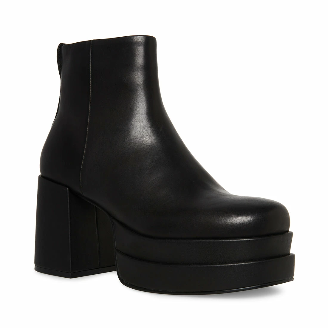 Discount ⌛ SteveMadden VIPER BLACK LEATHER ⭐ 2 Discount ⌛ SteveMadden VIPER BLACK LEATHER ⭐ - Image 2